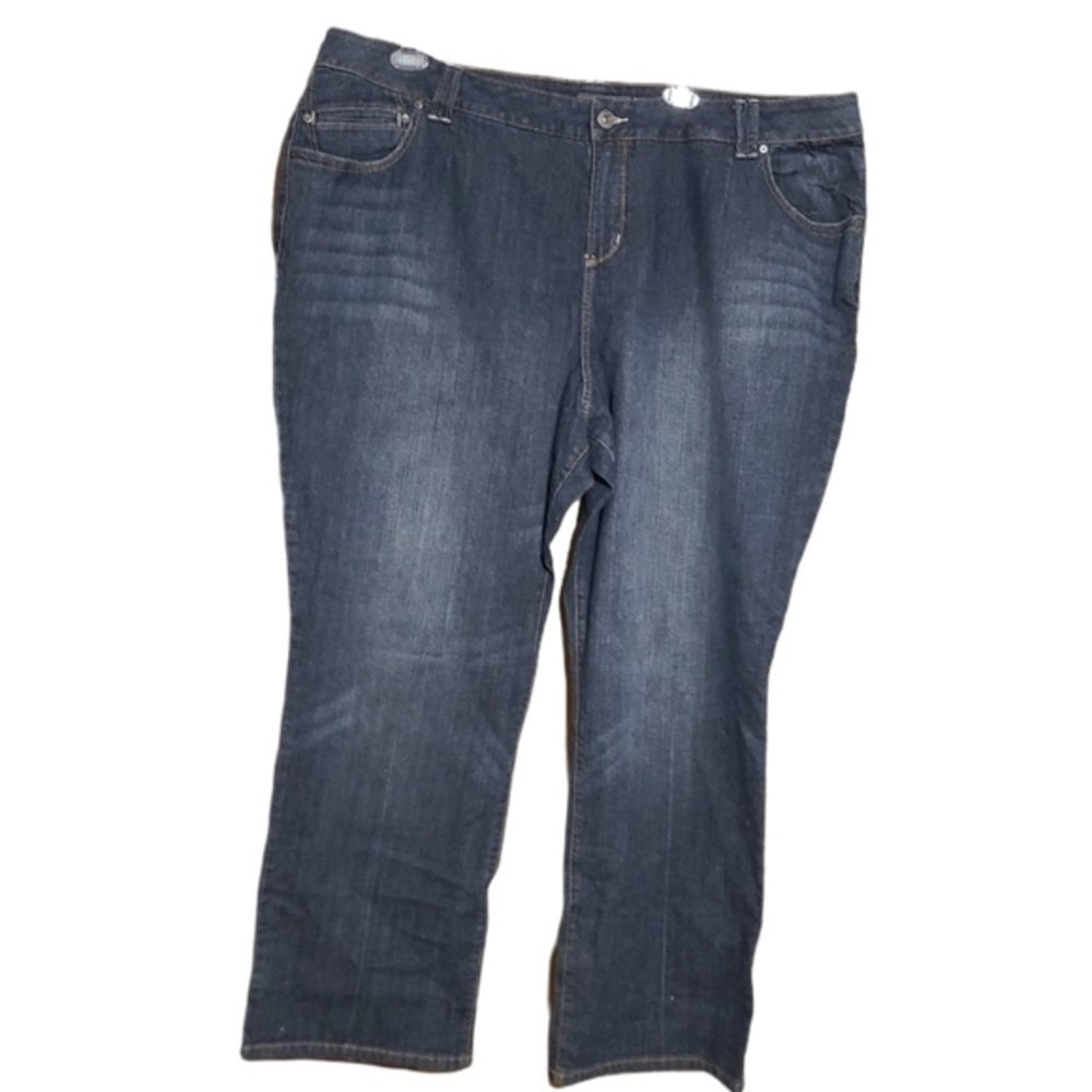 NWT Womens lane Bryant Venezia straight leg jean pants